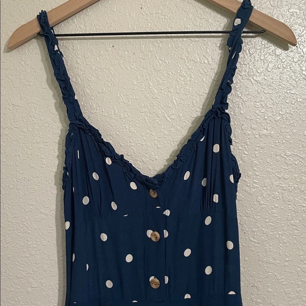 Faithfull the Brand Blue and White Jumpsuit - Picture 4 of 11